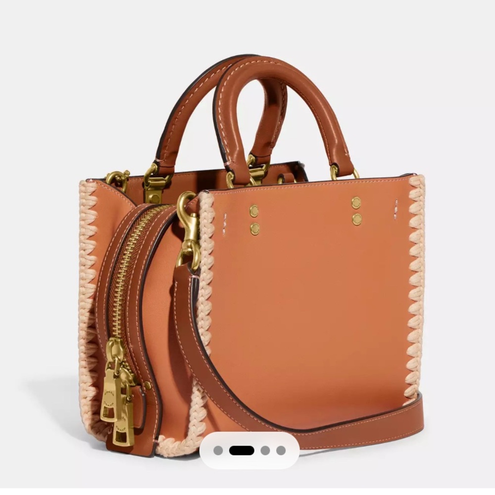 NWOT Coach Rogue 20 with Crochet - Picture 4 of 11